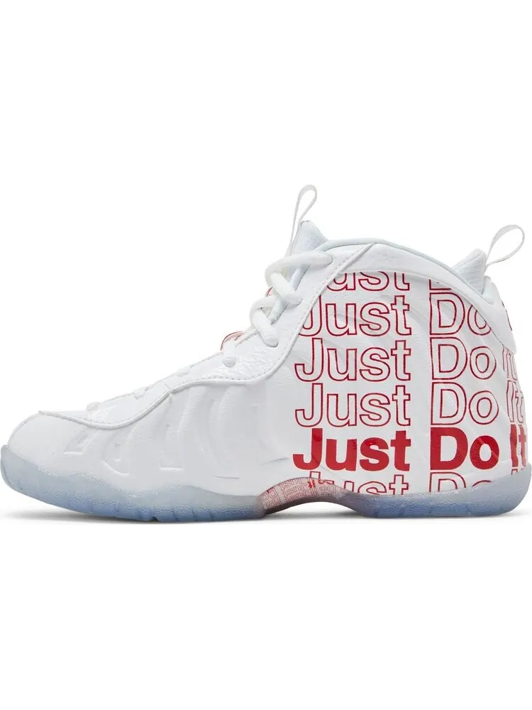 Кроссовки Nike Lil Posite One PS 'Thank You Plastic Bag' — изображение 3 из 8, белый