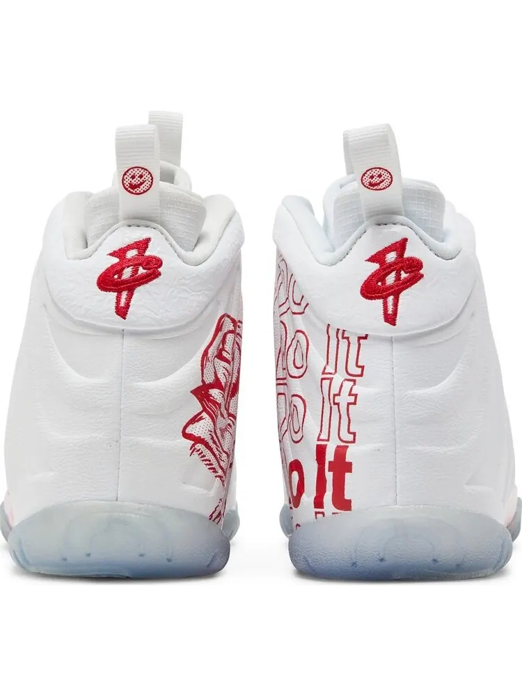 Кроссовки Nike Lil Posite One PS 'Thank You Plastic Bag' — изображение 6 из 8, белый