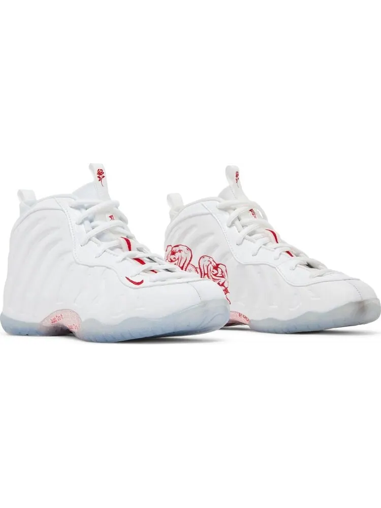 Кроссовки Nike Lil Posite One PS 'Thank You Plastic Bag' — изображение 8 из 8, белый