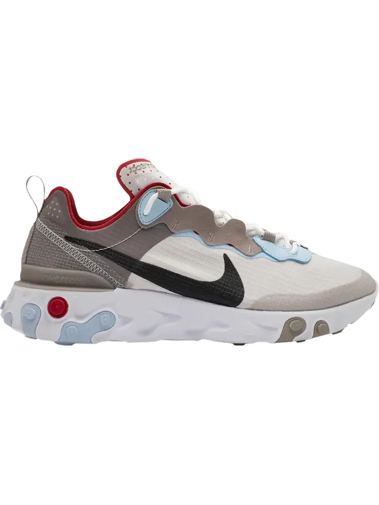 Кроссовки Nike React Element 55 'Enigma Stone Celestine Blue' — изображение 1 из 1, серый