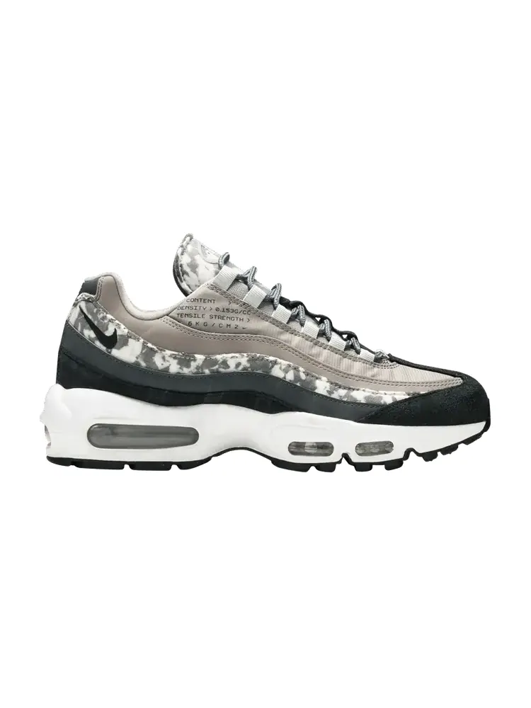 Кроссовки Nike Air Max 95 SE 'Enigma Stone Camo' — изображение 1 из 9, черный/белый/серый