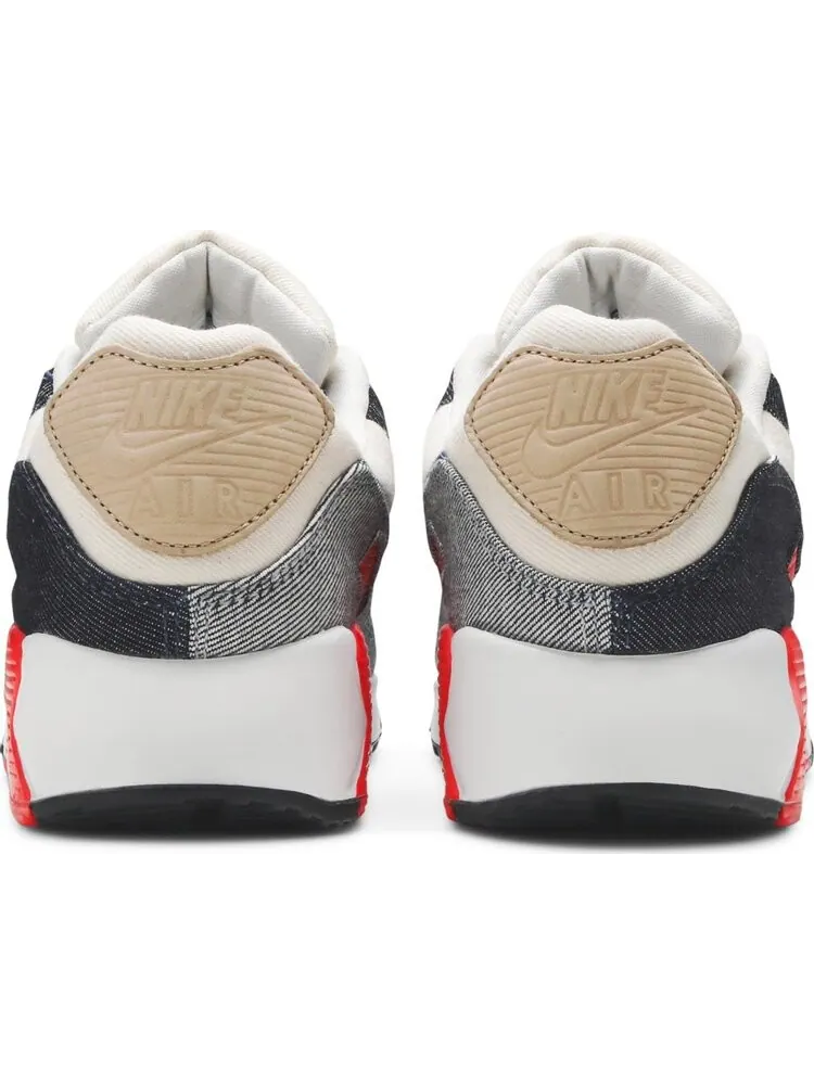 Кроссовки Nike Denham x Air Max 90 'Infrared' — изображение 6 из 8, синий