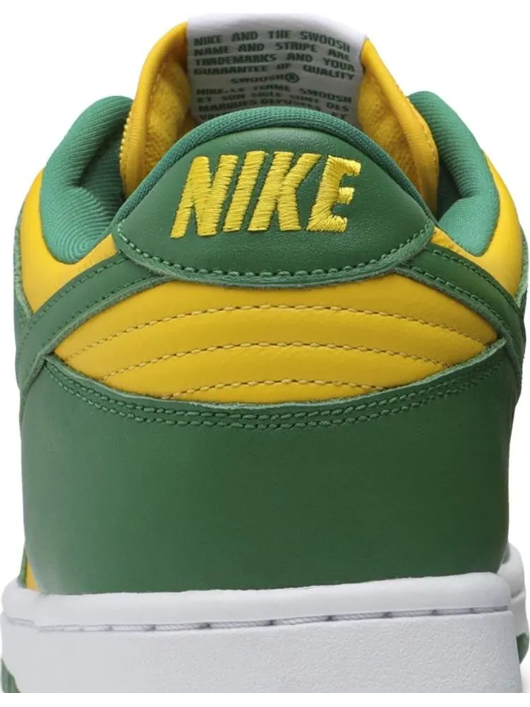 Кроссовки Nike Dunk Low SP 'Brazil' 2020 — изображение 7 из 8, зеленый
