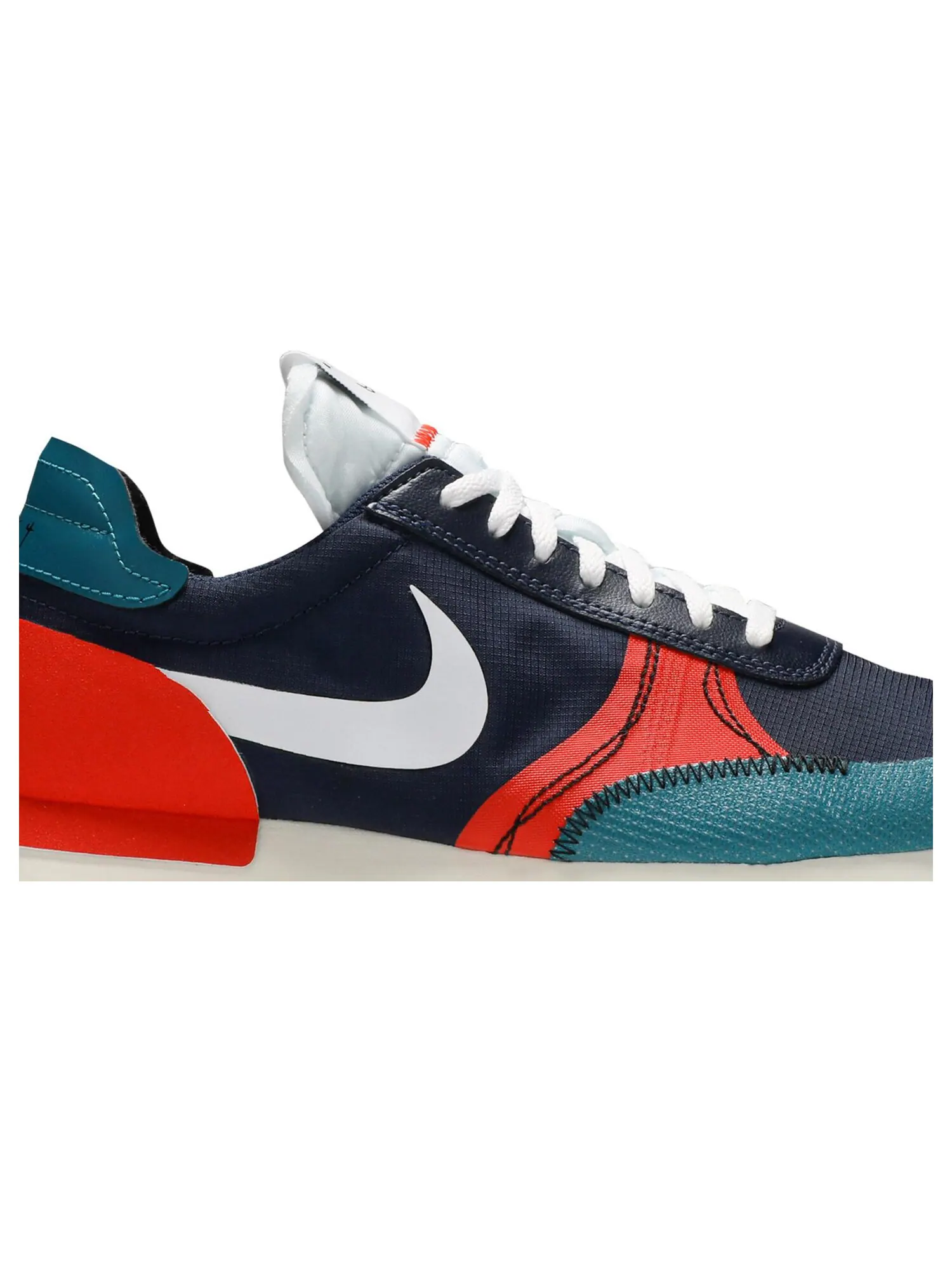 Кроссовки Nike Daybreak Type SE 'Midnight Navy Team Orange' — изображение 2 из 8, синий
