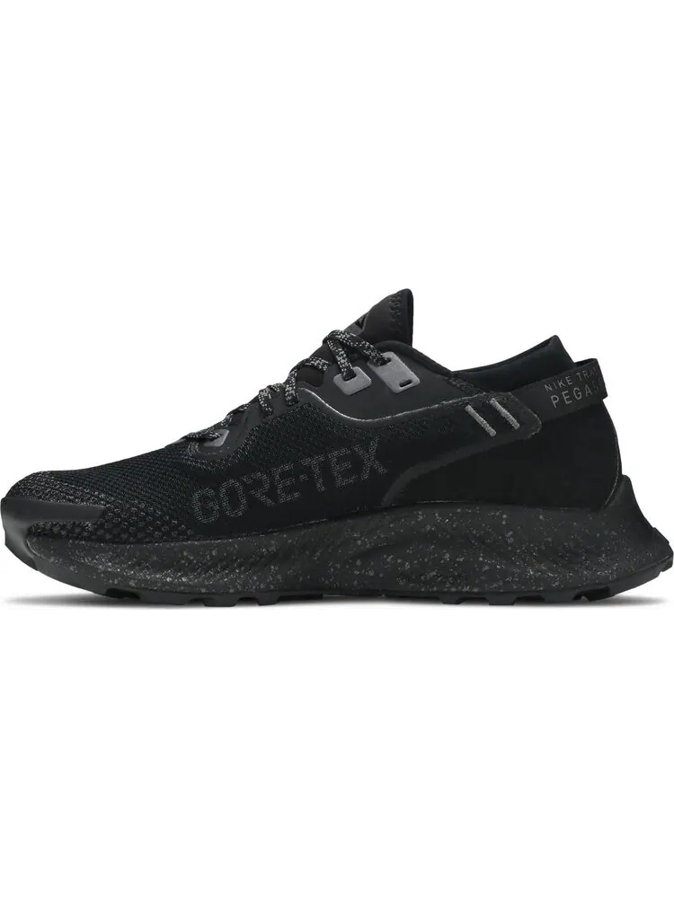 Кроссовки Nike Pegasus Trail 2 GTX 'Black Metallic Dark Grey' — изображение 3 из 8, черный
