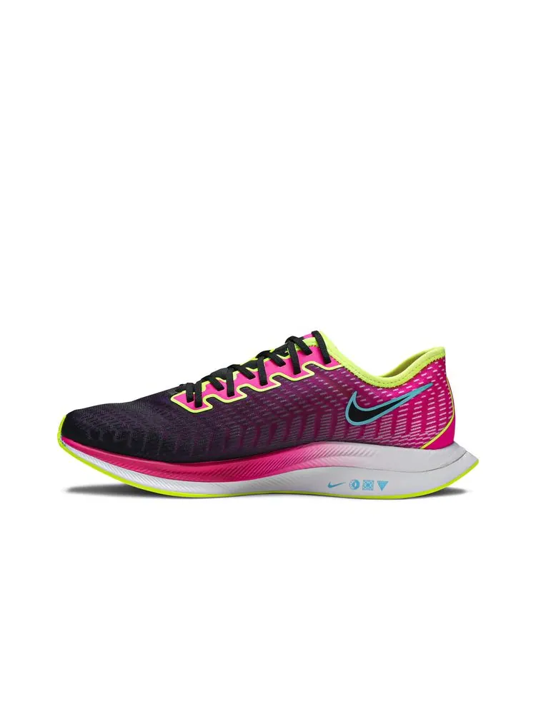 Кроссовки Zoom Pegasus Turbo 2 'Laser Fuchsia Volt' — изображение 3 из 8, голубой