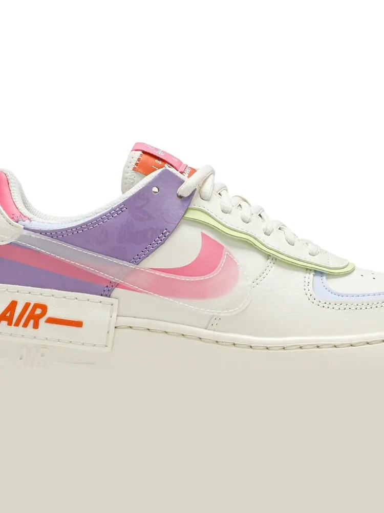 Кроссовки Nike Wmns Air Force 1 'Shadow Beige' — изображение 2 из 8, бежевый