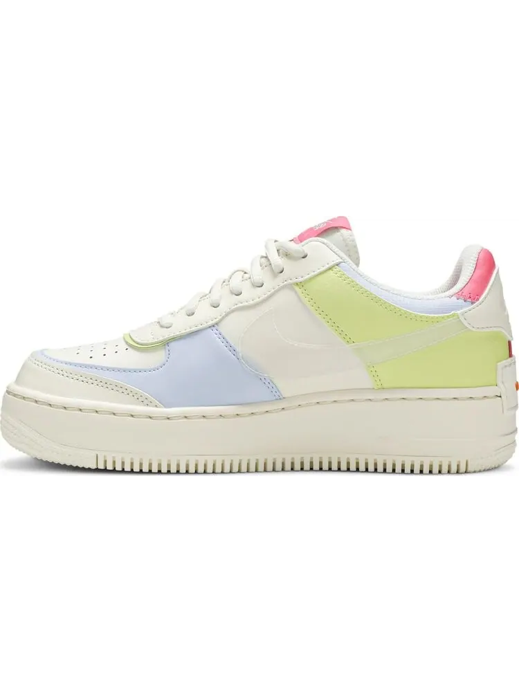 Кроссовки Nike Wmns Air Force 1 'Shadow Beige' — изображение 3 из 8, бежевый