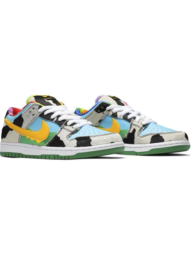 Лимитированные кроссовки Nike Ben & Jerry's x Dunk Low SB 'Chunky Dunky' Special Ice Cream Box — изображение 8 из 8, мульти