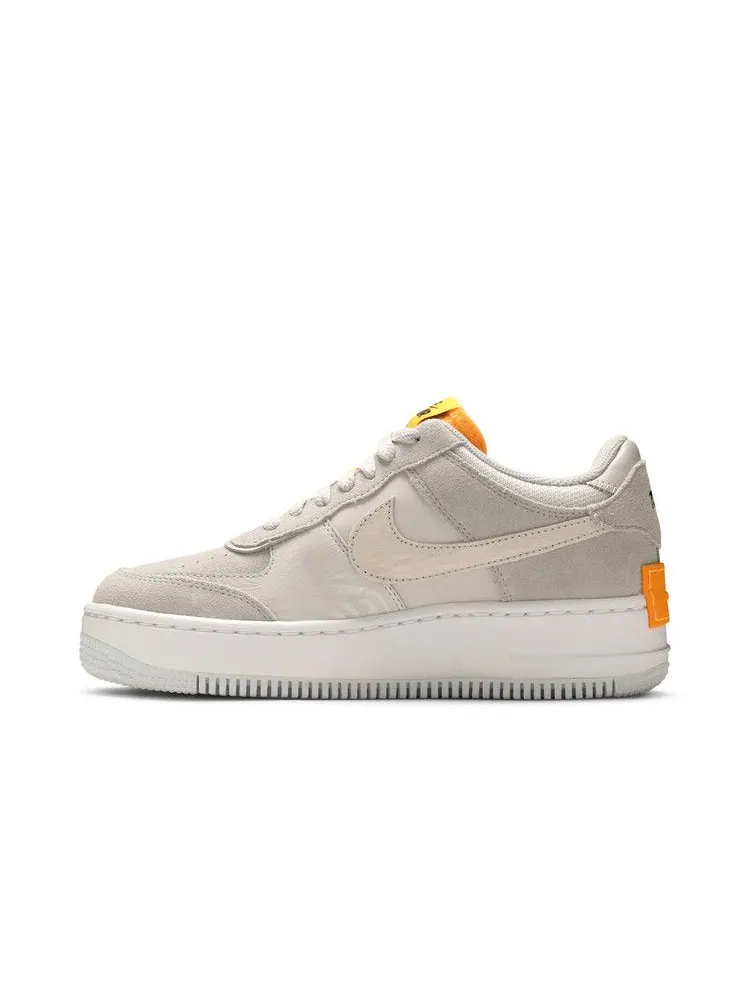 Кроссовки Nike Wmns Air Force 1 Shadow 'Tan Orange' — изображение 4 из 9, желто-коричневый