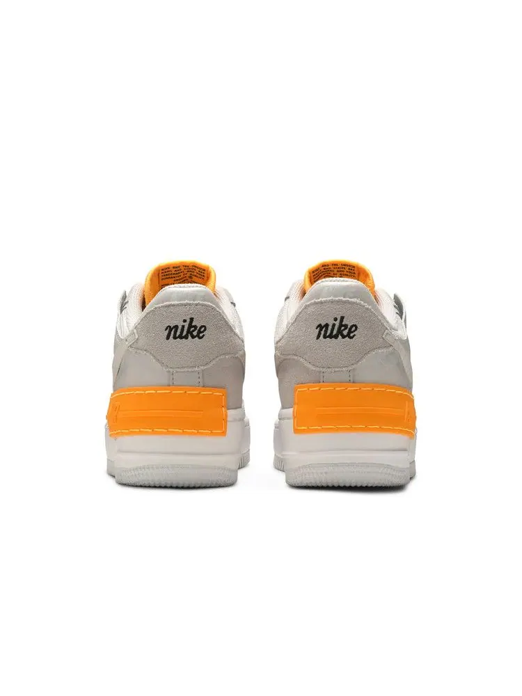 Кроссовки Nike Wmns Air Force 1 Shadow 'Tan Orange' — изображение 7 из 9, желто-коричневый