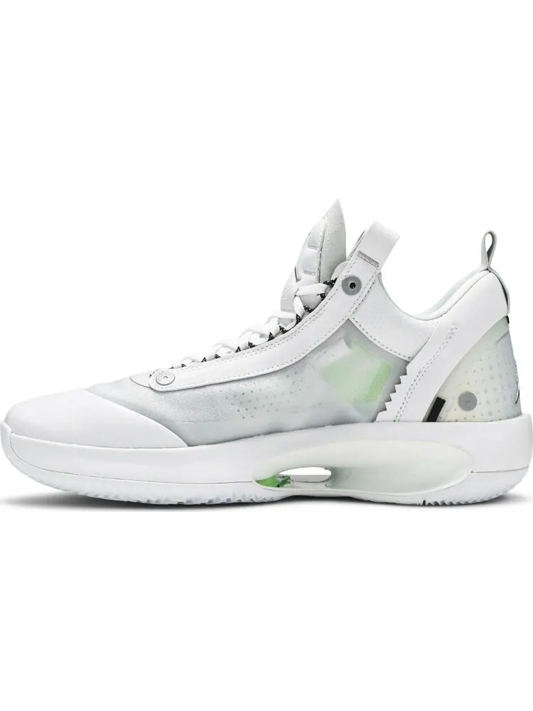 Кроссовки Air Jordan 34 Low PF Pure Money — изображение 3 из 8, белый