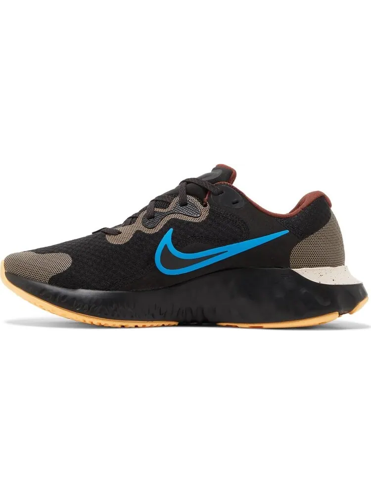 Кроссовки Nike Renew Run 2 'Black Photo Blue' — изображение 3 из 8, черный