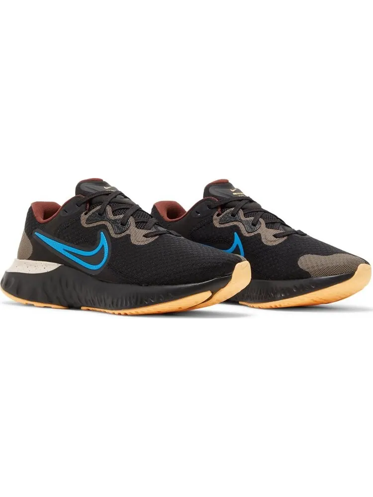 Кроссовки Nike Renew Run 2 'Black Photo Blue' — изображение 8 из 8, черный