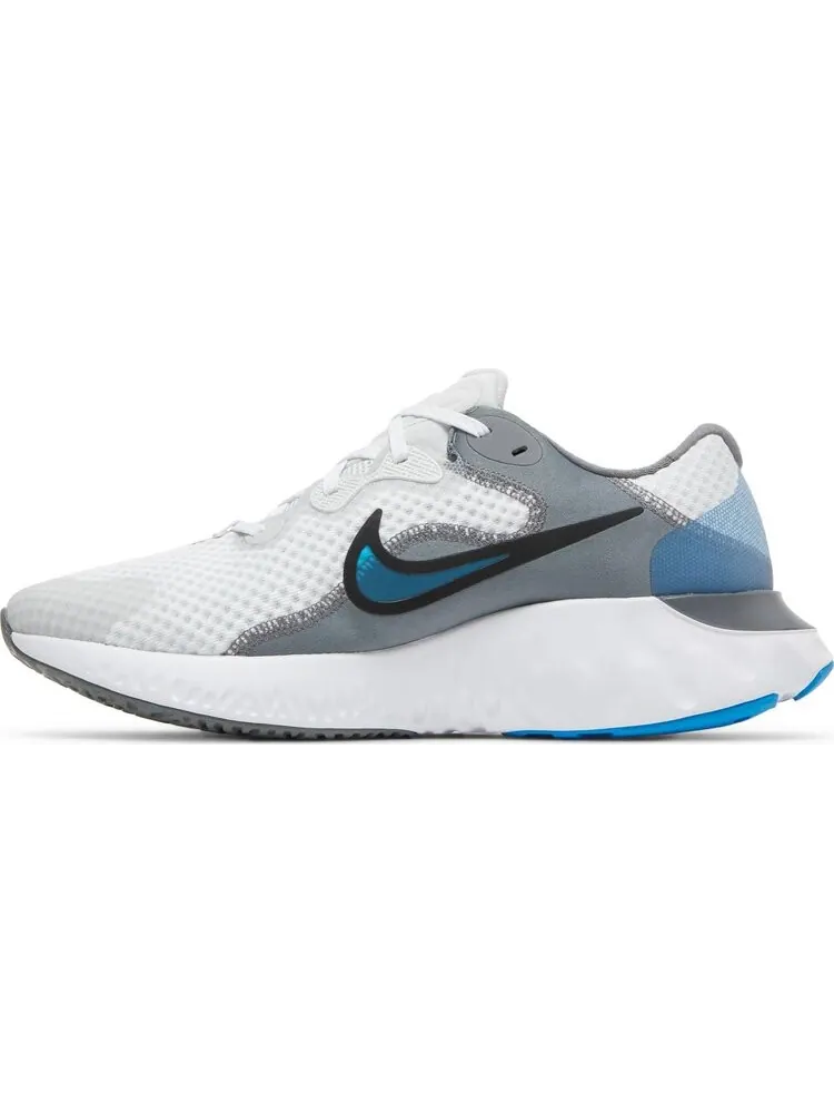 Кроссовки Nike Renew Run 2 'Photon Dust Photo Blue' — изображение 3 из 8, белый