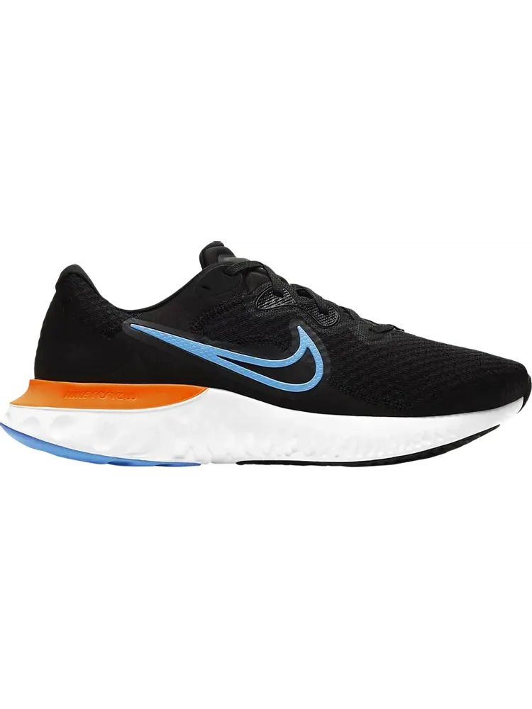 Кроссовки Nike Renew Run 2 'Black Orange Coast' — изображение 1 из 1, черный