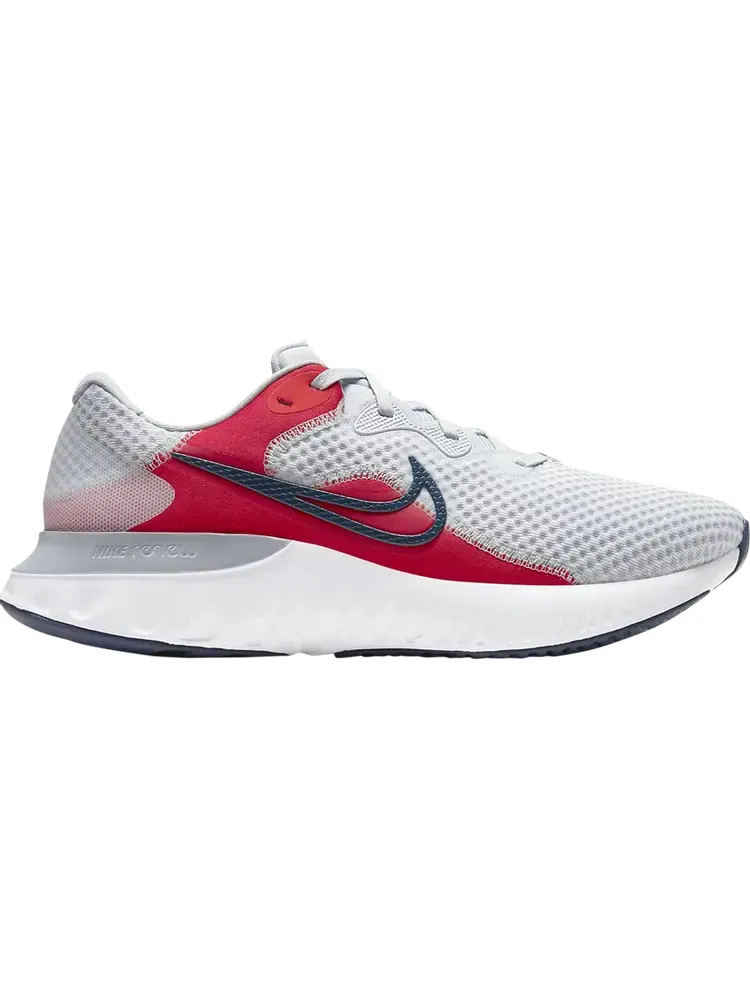 Кроссовки Nike Renew Run 2 'Pure Platinum Chile Red' — изображение 1 из 1, серый