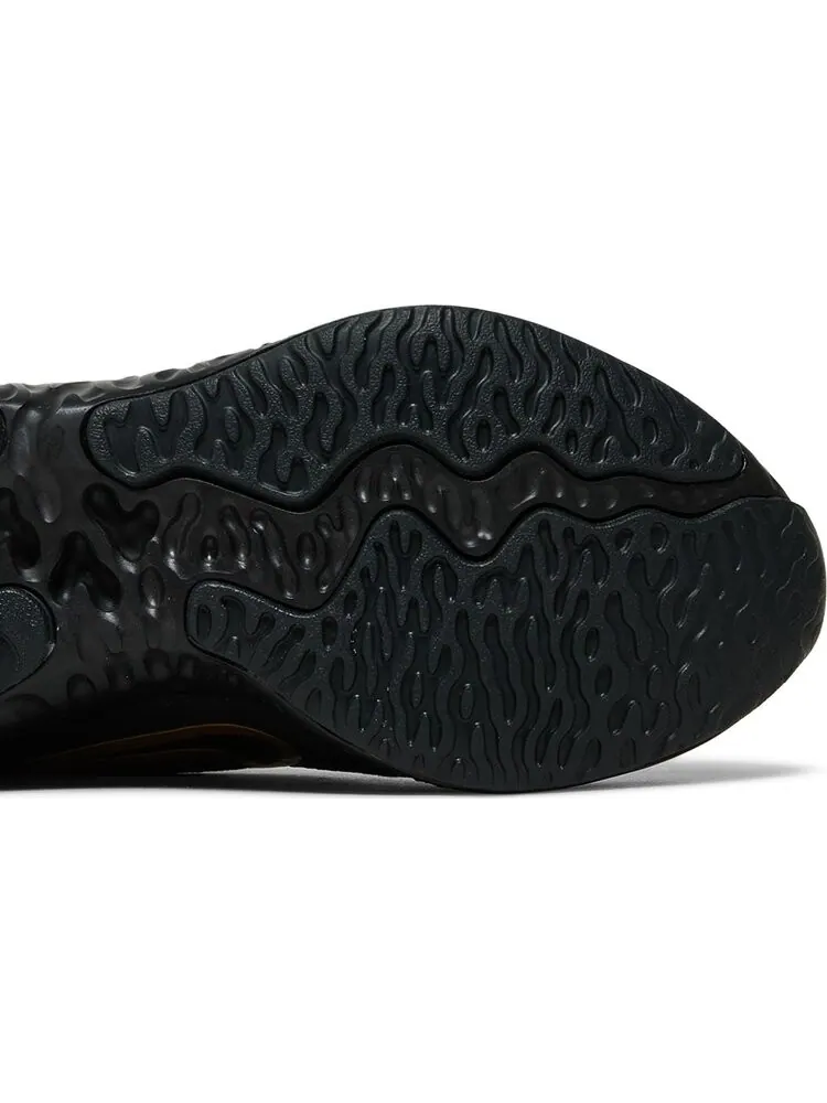 Кроссовки Nike Renew Run 2 'Black Metallic Gold' — изображение 5 из 8, черный