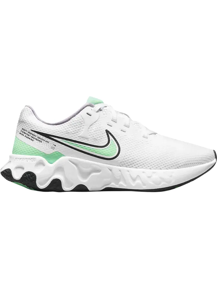 Кроссовки Nike Wmns Renew Ride 2 'White Green Glow' — изображение 1 из 1, белый