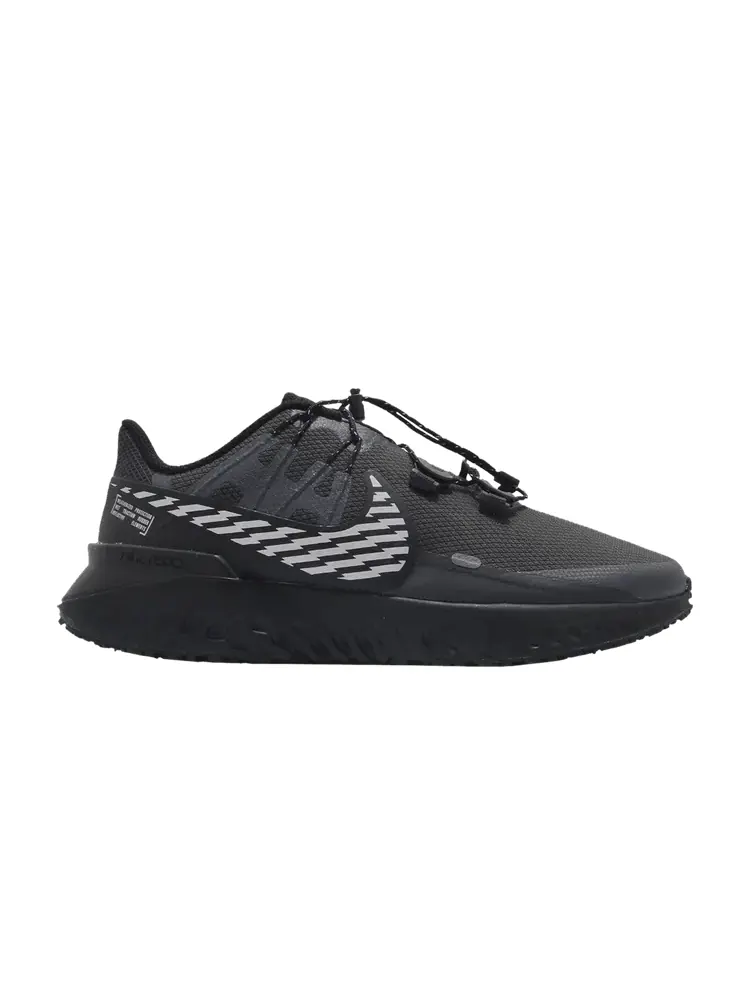 Кроссовки Legend React 3 Shield 'Black Silver' — изображение 1 из 1, черный серебристый