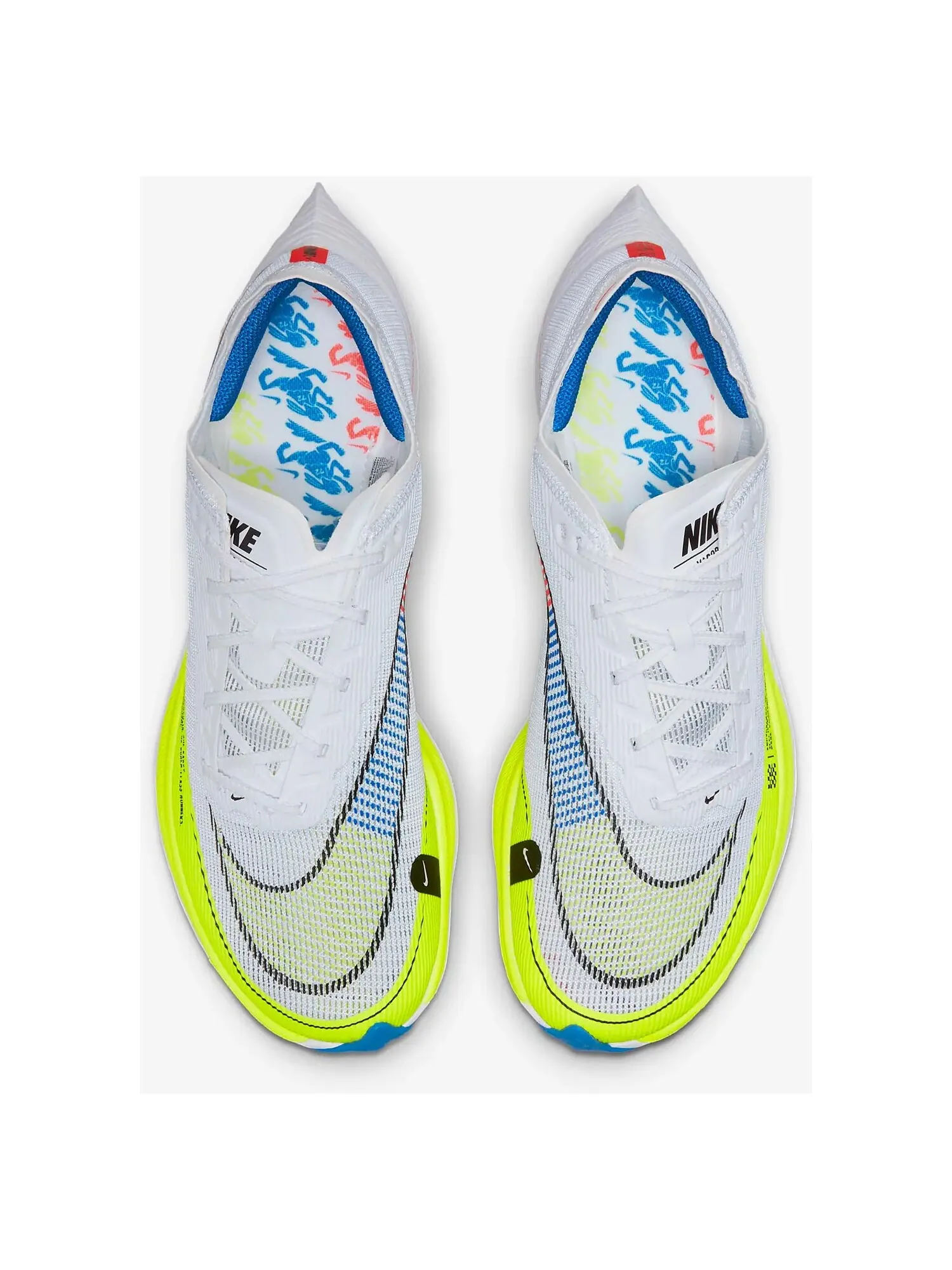 Кроссовки Nike ZoomX Vaporfly NEXT 2 — изображение 3 из 7, белый/желтый