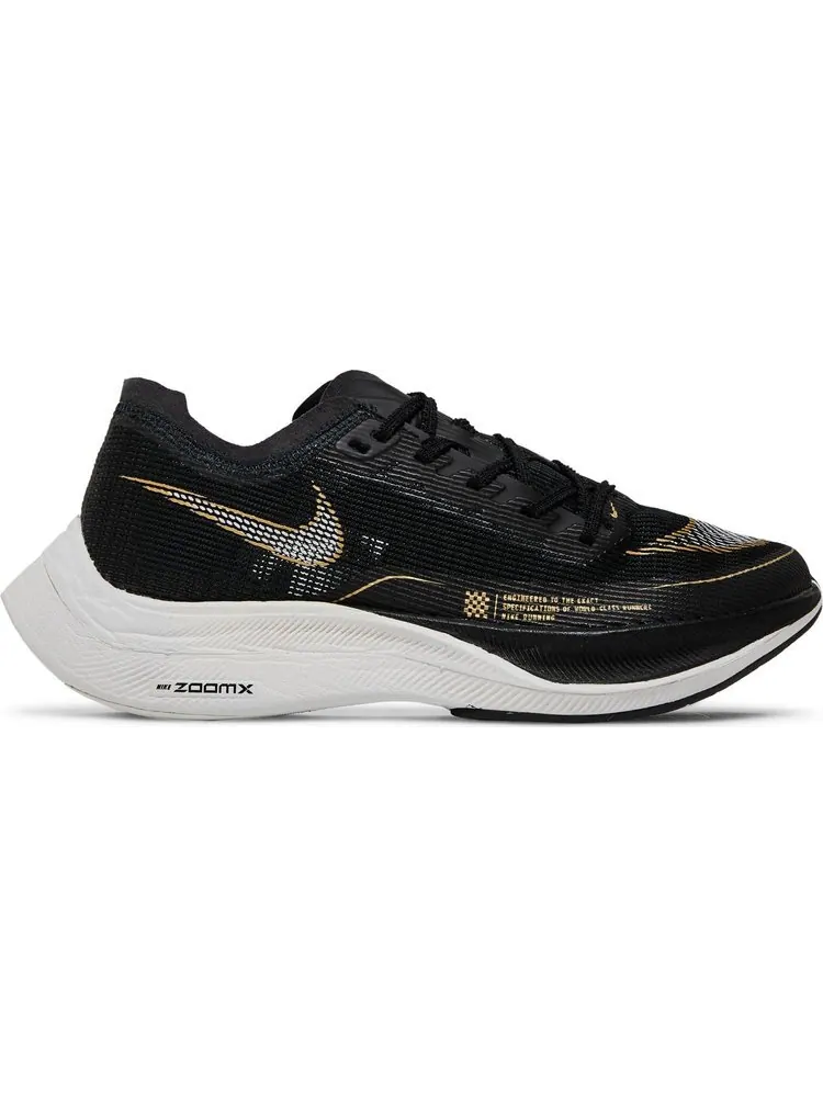 Кроссовки Nike Wmns ZoomX Vaporfly NEXT% 2 — изображение 1 из 8, черный/золотой