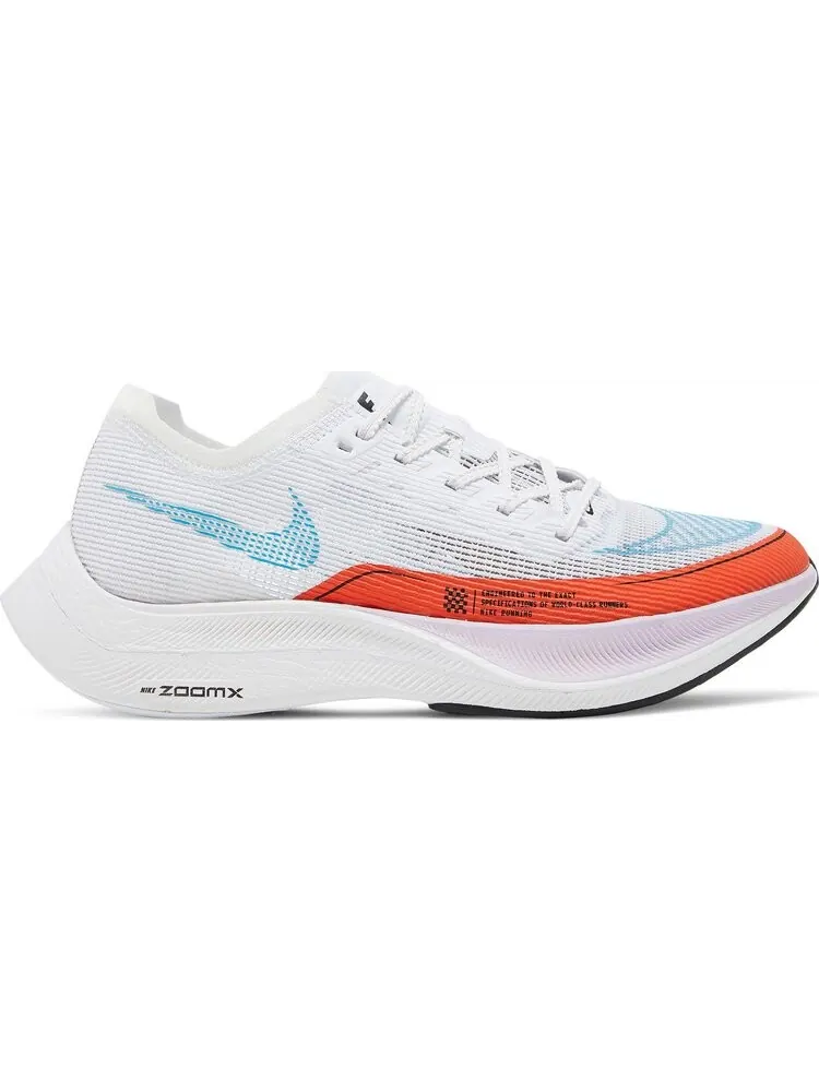 Кроссовки Nike Wmns ZoomX Vaporfly Next% 2 'White Rush Orange' — изображение 1 из 8, белый