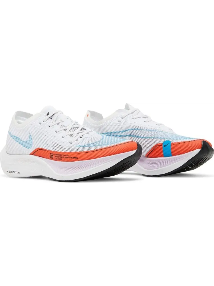 Кроссовки Nike Wmns ZoomX Vaporfly Next% 2 'White Rush Orange' — изображение 8 из 8, белый