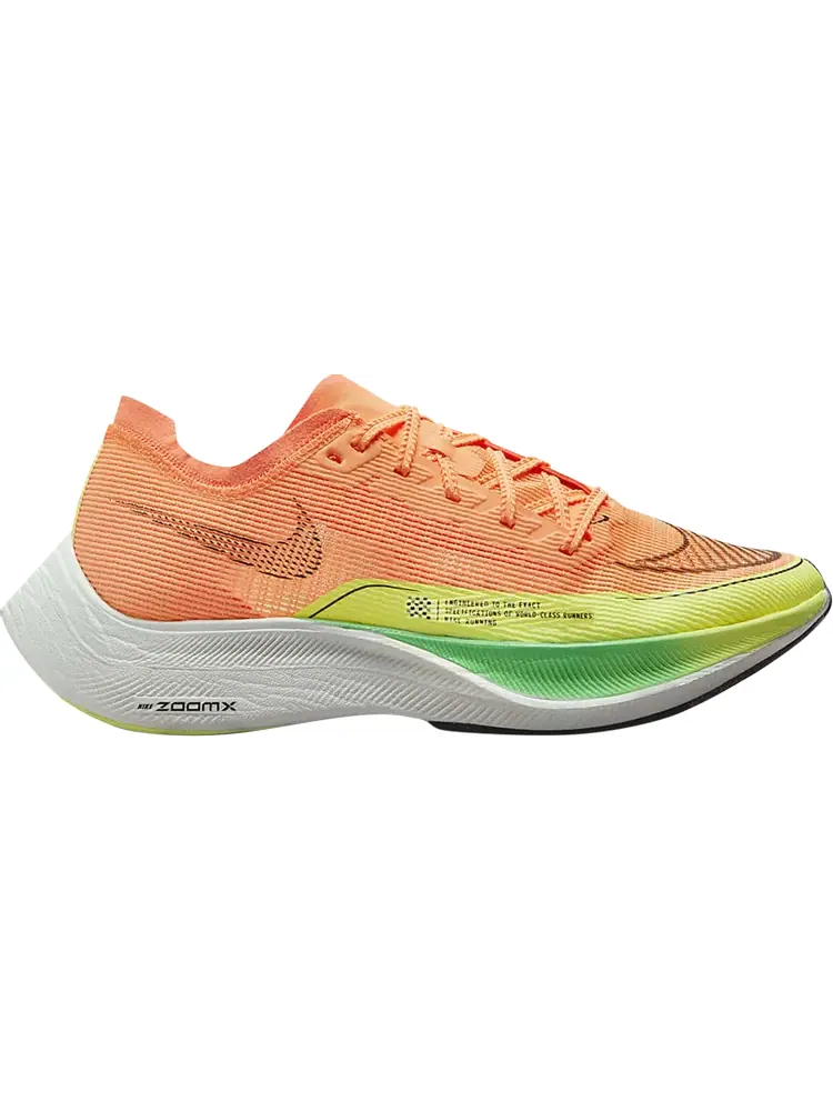 Кроссовки Nike Wmns ZoomX Vaporfly Next% 2 'Peach Cream Green Shock' — изображение 1 из 1, оранжевый