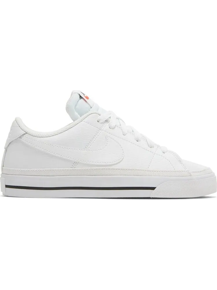 Кроссовки Nike Wmns Court Legacy 'White Black' — изображение 1 из 8, белый
