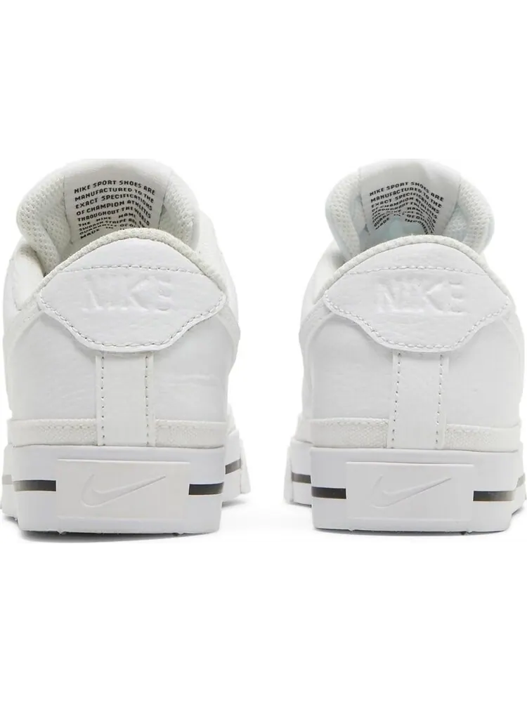 Кроссовки Nike Wmns Court Legacy 'White Black' — изображение 6 из 8, белый