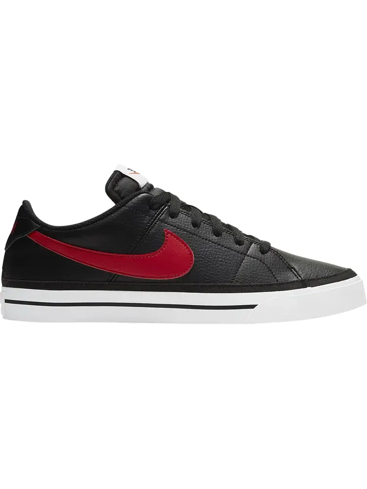 Кроссовки Nike Court Legacy 'Black University Red' — изображение 1 из 1, черный
