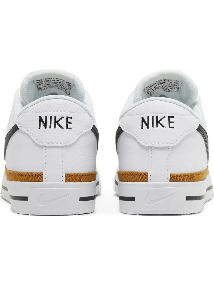 Кроссовки Nike Wmns Court Legacy 'White Desert Ochre' — изображение 6 из 8, белый