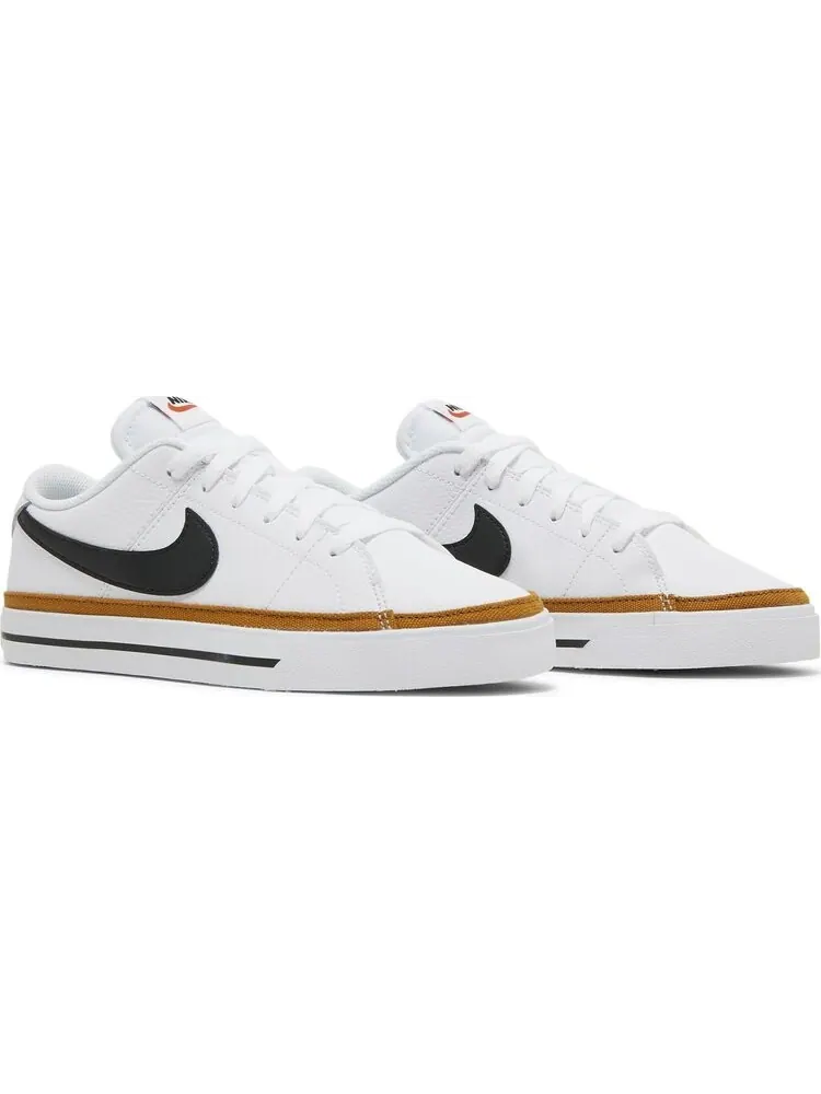 Кроссовки Nike Wmns Court Legacy 'White Desert Ochre' — изображение 8 из 8, белый