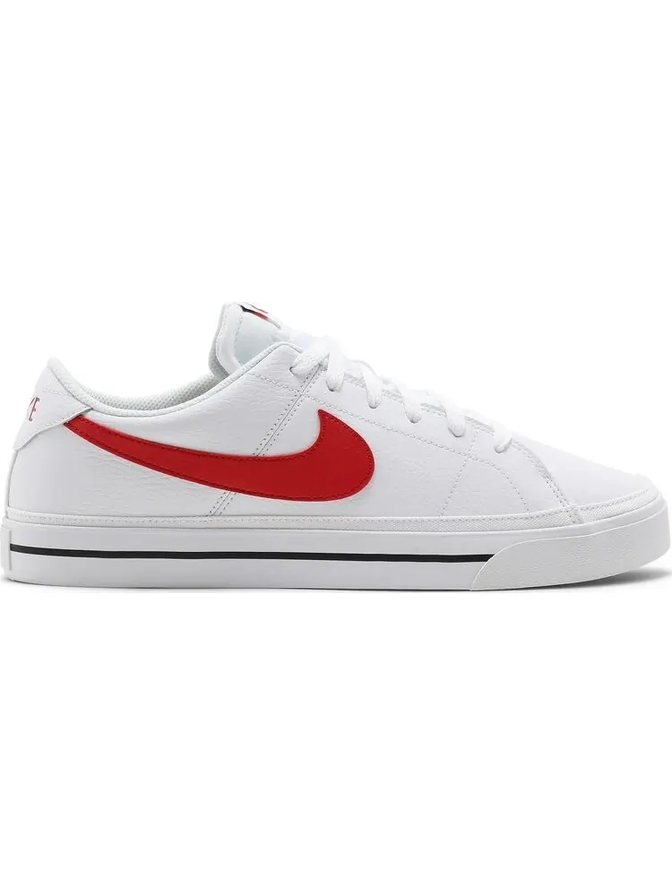 Кроссовки Nike Court Legacy 'White University Red' — изображение 1 из 8, белый