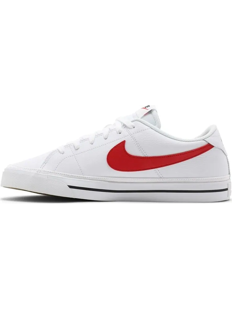 Кроссовки Nike Court Legacy 'White University Red' — изображение 3 из 8, белый