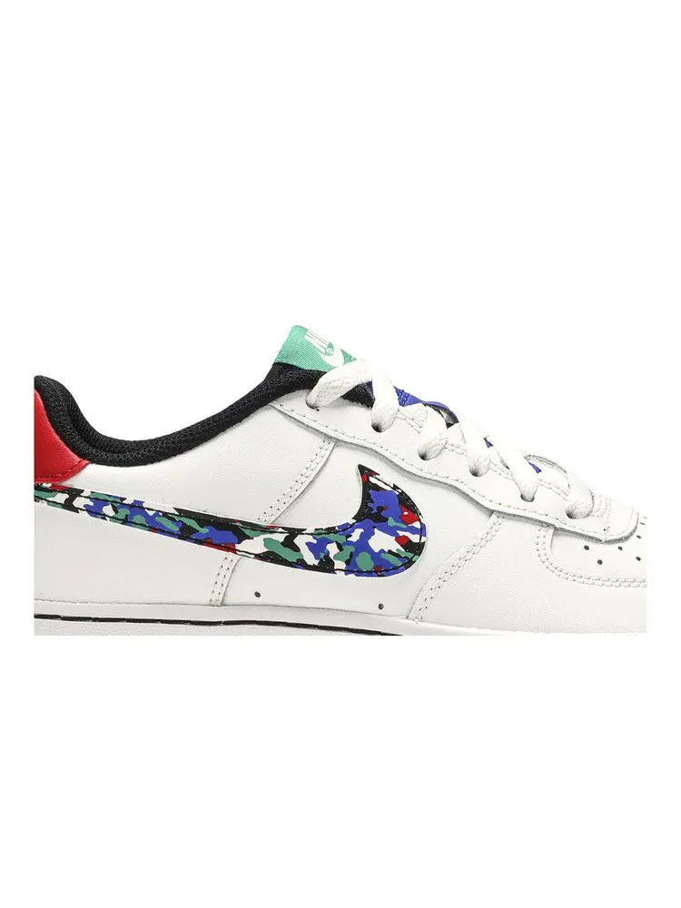 Кроссовки Nike Air Force 1 Low GS 'Crayon White Multi' — изображение 3 из 9