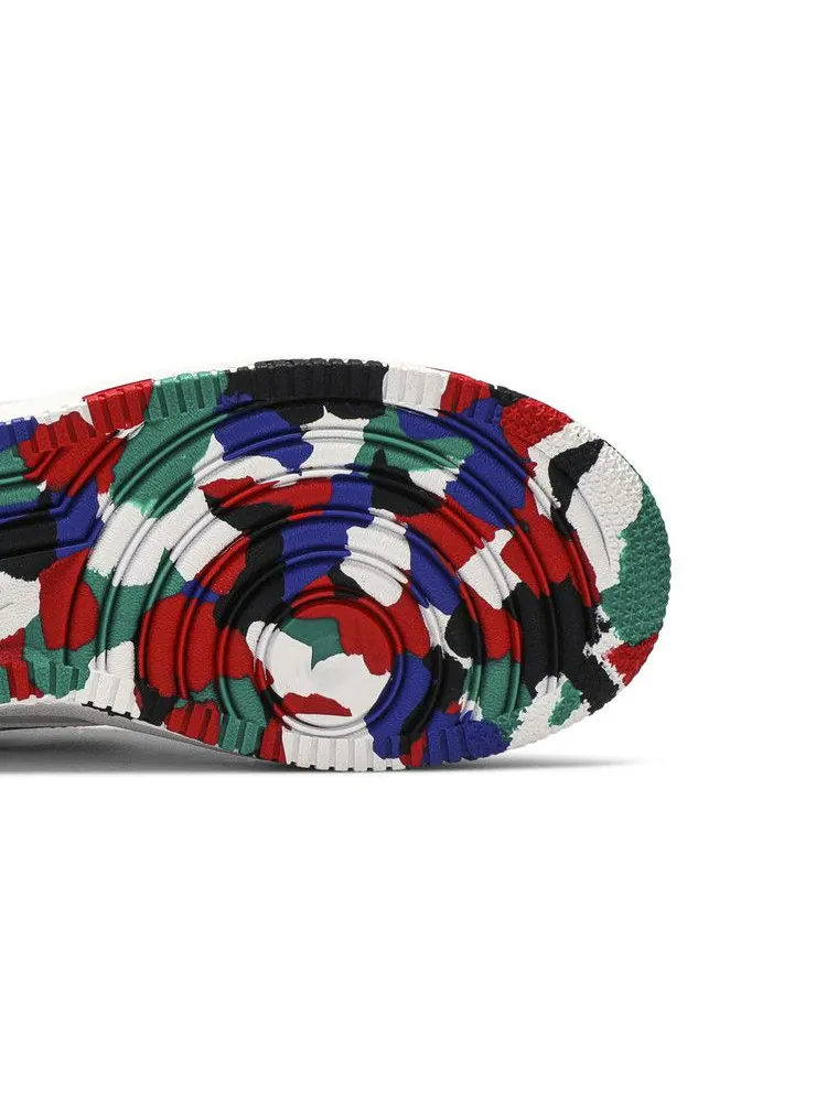 Кроссовки Nike Air Force 1 Low GS 'Crayon White Multi' — изображение 6 из 9