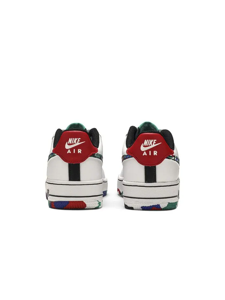 Кроссовки Nike Air Force 1 Low GS 'Crayon White Multi' — изображение 7 из 9