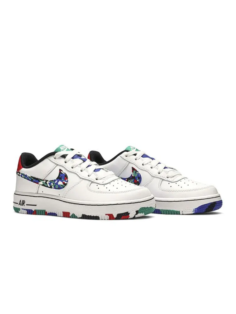 Кроссовки Nike Air Force 1 Low GS 'Crayon White Multi' — изображение 9 из 9