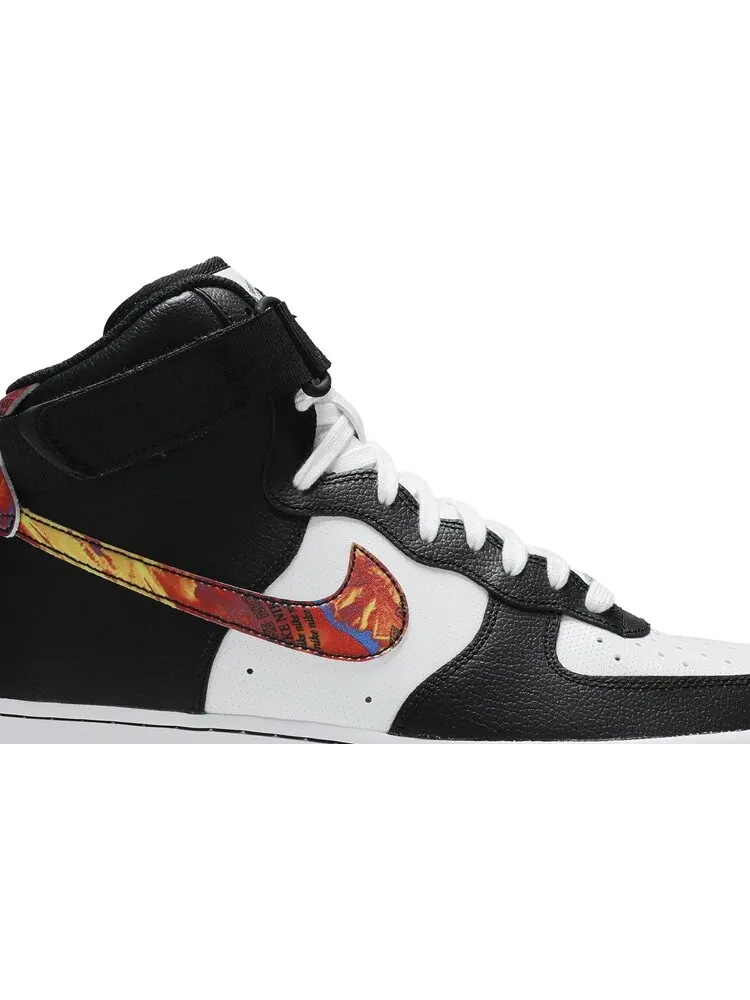 Кроссовки Nike Air Force 1 High 'Vintage Mosaic' — изображение 2 из 8, белый