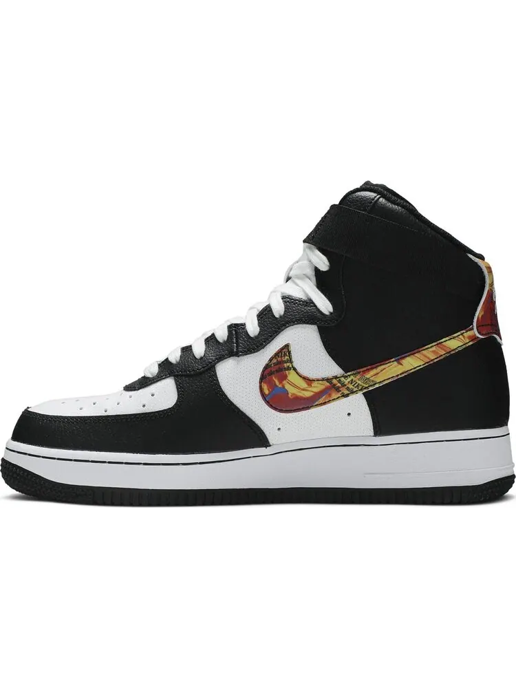 Кроссовки Nike Air Force 1 High 'Vintage Mosaic' — изображение 3 из 8, белый