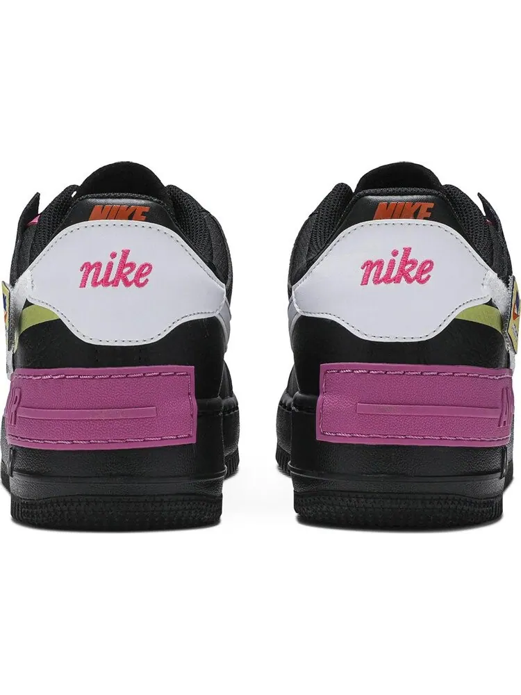 Кроссовки Nike Wmns Air Force 1 Shadow 'Cosmic Fuchsia' — изображение 6 из 8, черный