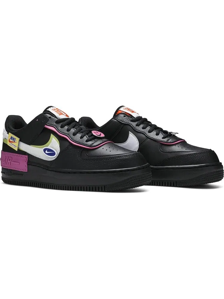 Кроссовки Nike Wmns Air Force 1 Shadow 'Cosmic Fuchsia' — изображение 8 из 8, черный
