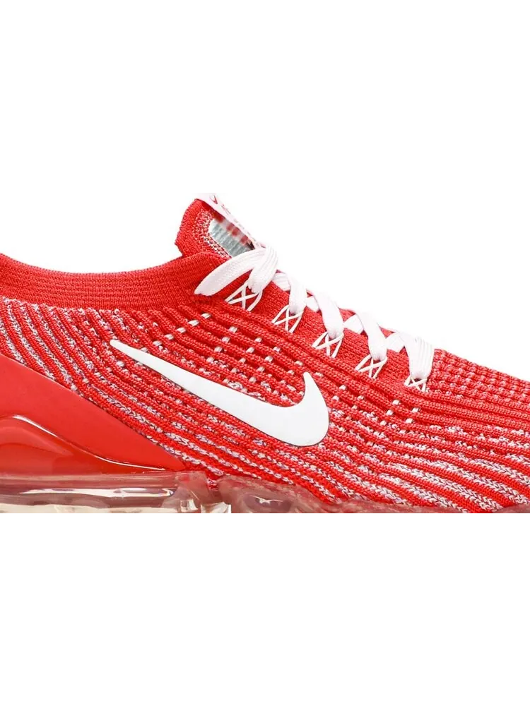 Кроссовки Nike Wmns Air VaporMax Flyknit 3 'Track Red' — изображение 2 из 8, красный