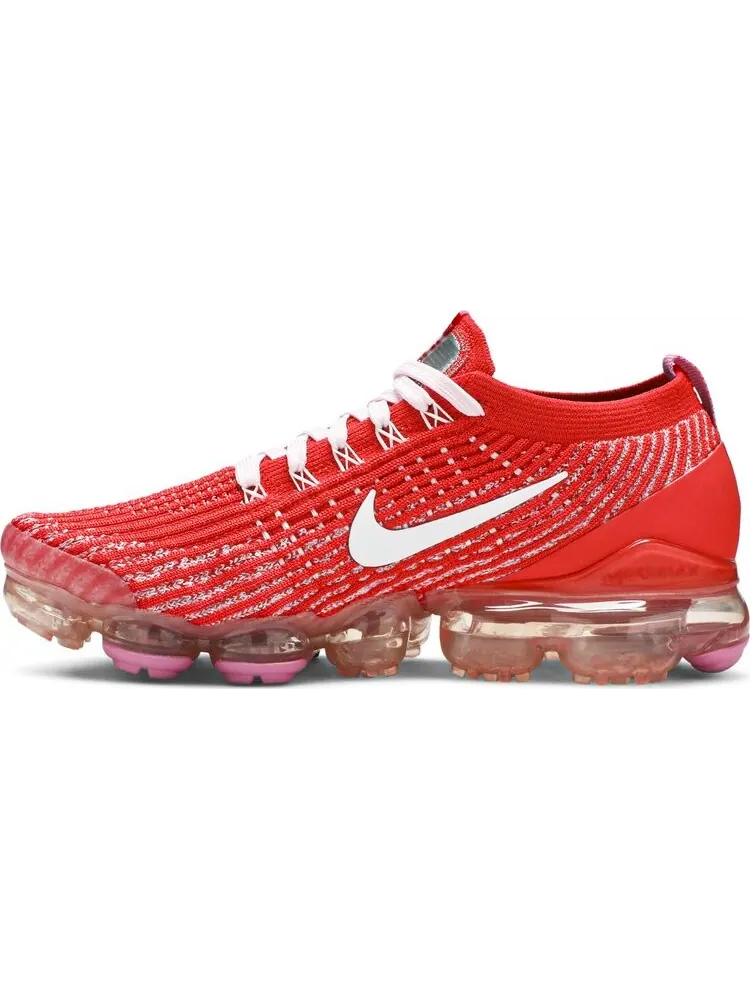 Кроссовки Nike Wmns Air VaporMax Flyknit 3 'Track Red' — изображение 3 из 8, красный