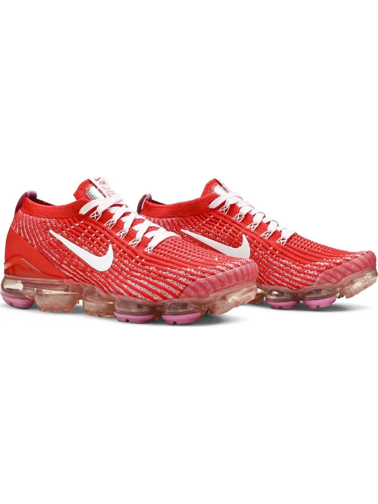 Кроссовки Nike Wmns Air VaporMax Flyknit 3 'Track Red' — изображение 8 из 8, красный