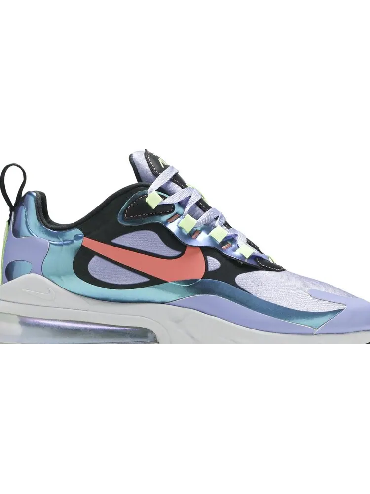 Кроссовки Nike Wmns Air Max 270 React 'Light Thistle Sunblush' — изображение 2 из 8, фиолетовый