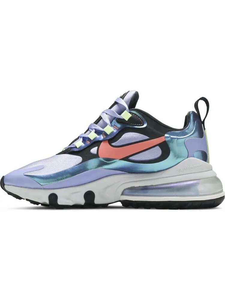 Кроссовки Nike Wmns Air Max 270 React 'Light Thistle Sunblush' — изображение 3 из 8, фиолетовый