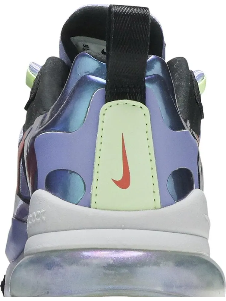 Кроссовки Nike Wmns Air Max 270 React 'Light Thistle Sunblush' — изображение 7 из 8, фиолетовый